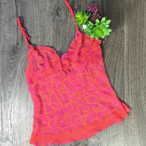 NWT Zandra Rhodes for Marks & Spencer Pink Mix Panty Set Sexy UK 10 US 6 - Picture 2 of 8